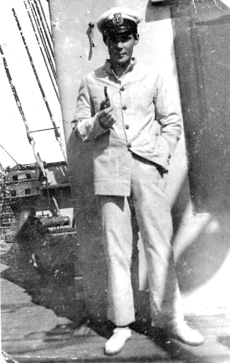 sailorgil:“ Victor – Pipe Smoking Sailor “  …  Aboard the...