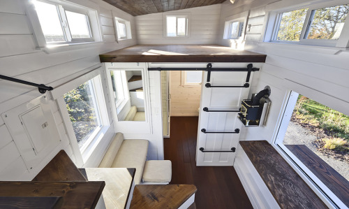 tinyhousetown:A custom tiny house by the Mint Tiny House...