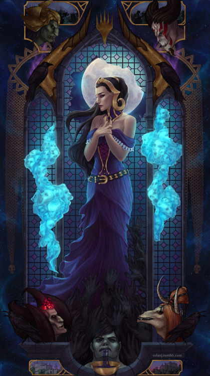 liliana mtg art | Tumblr