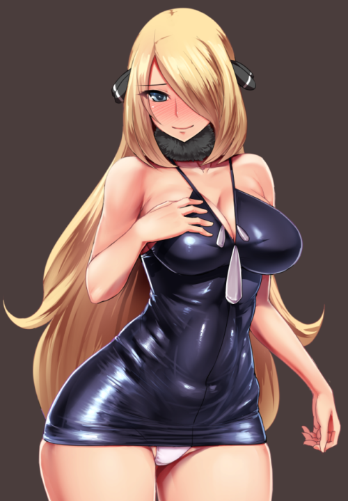 pervy-sage-the-hentai-senpai:Cynthia (Shinora) Compilation #3