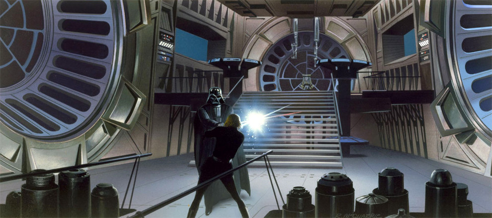 Design is fine. History is mine. — Ralph McQuarrie, Star Wars Concept