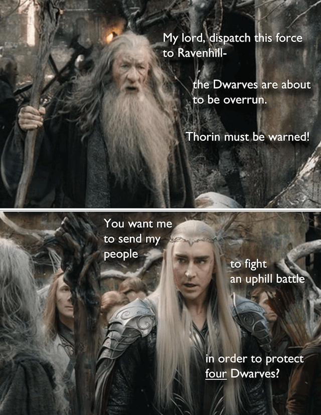 Gandalf’s Counsel: what would it look like he’s... | Productive Consumption