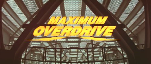 snapshot-cinema:Maximum Overdrive (1986)Writ/Dir: Stephen...