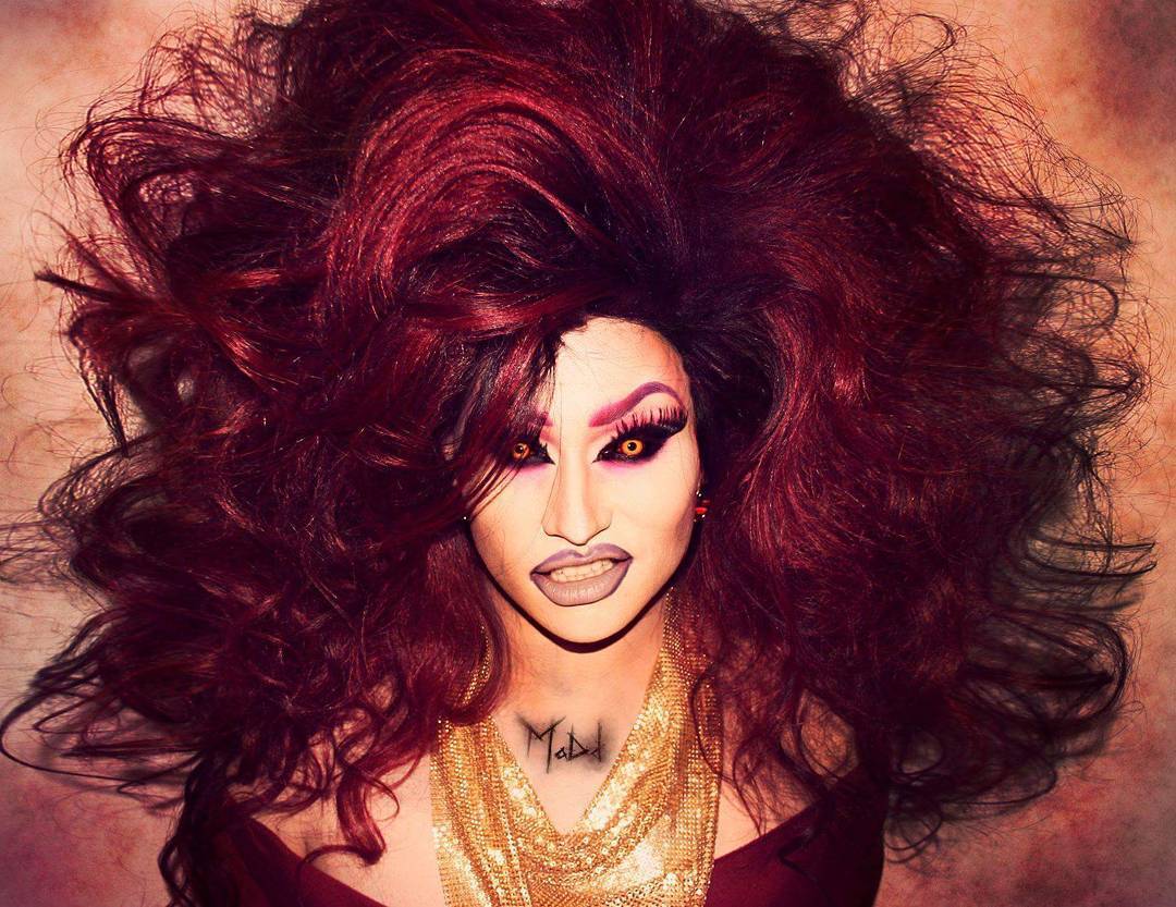 Drag Makeup - #Hair for dayzzz! @theonlymadd #drag #dragqueen...