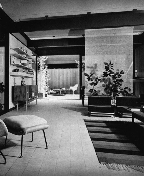 contemporama : case study house 20 / bass house (saul bass)… c....