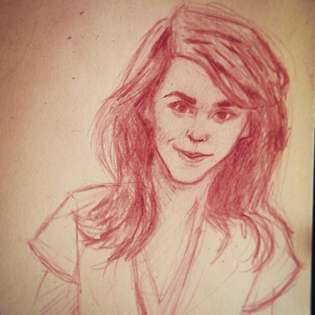 Thomas Moore Emma Watson Sketch Harrypotter Emmawatson