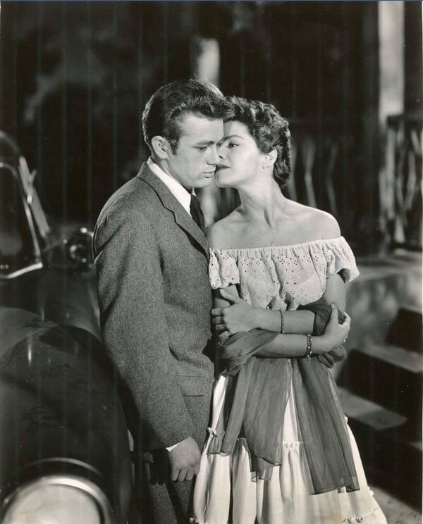 Yestergaze — James Dean and Patricia Hardy in “The Unlightened...