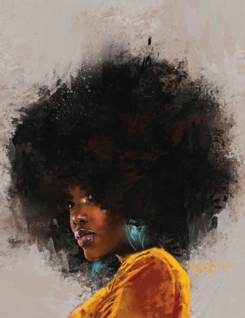 fyblackwomenart:Kingston by  gillesozennelemaire 