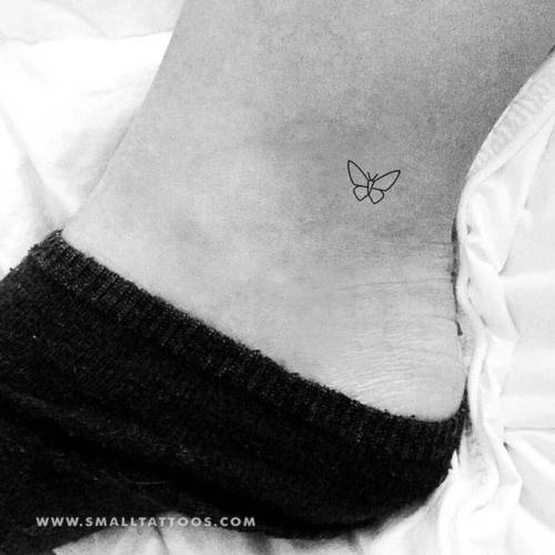 Butterfly temporary tattoo. Buy here ► http://bit.ly/2CPNhN9 insect;animal;butterfly;minimalist;temporary