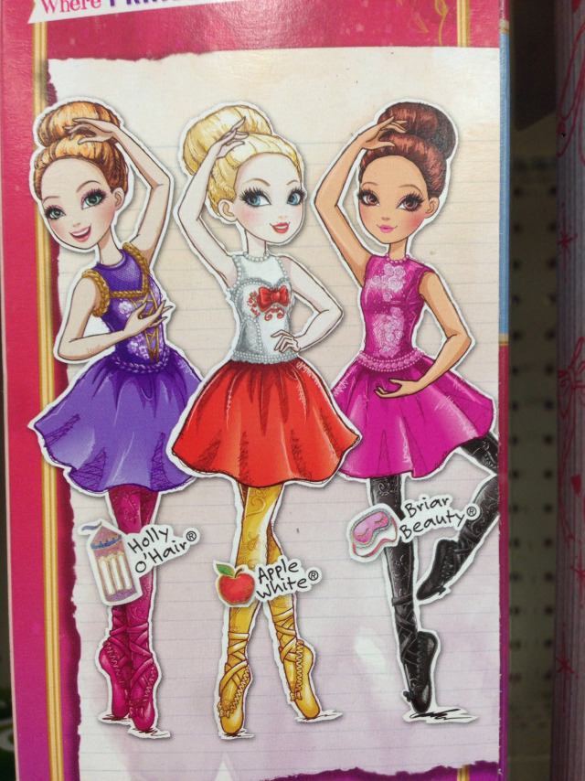 ever after high ballet dolls