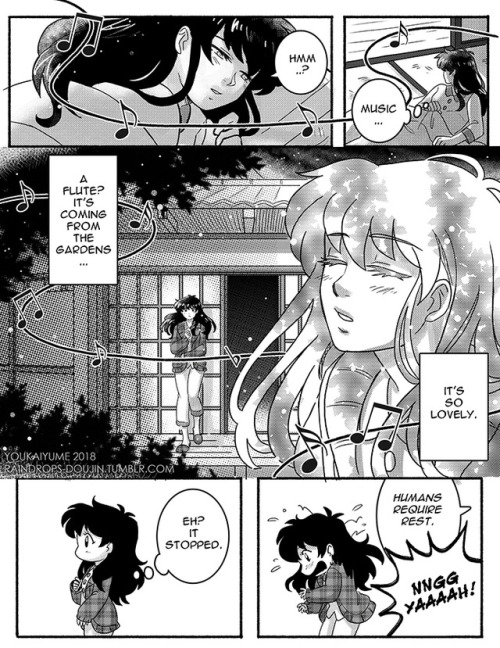 raindrops-doujin:Chapter 08 - 43Kagome in Pajamas!I am back...