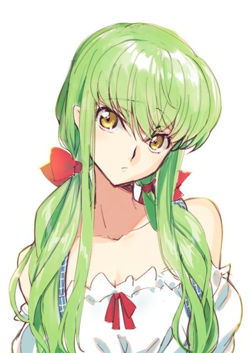 C.C With Pigtails [Code Geass]