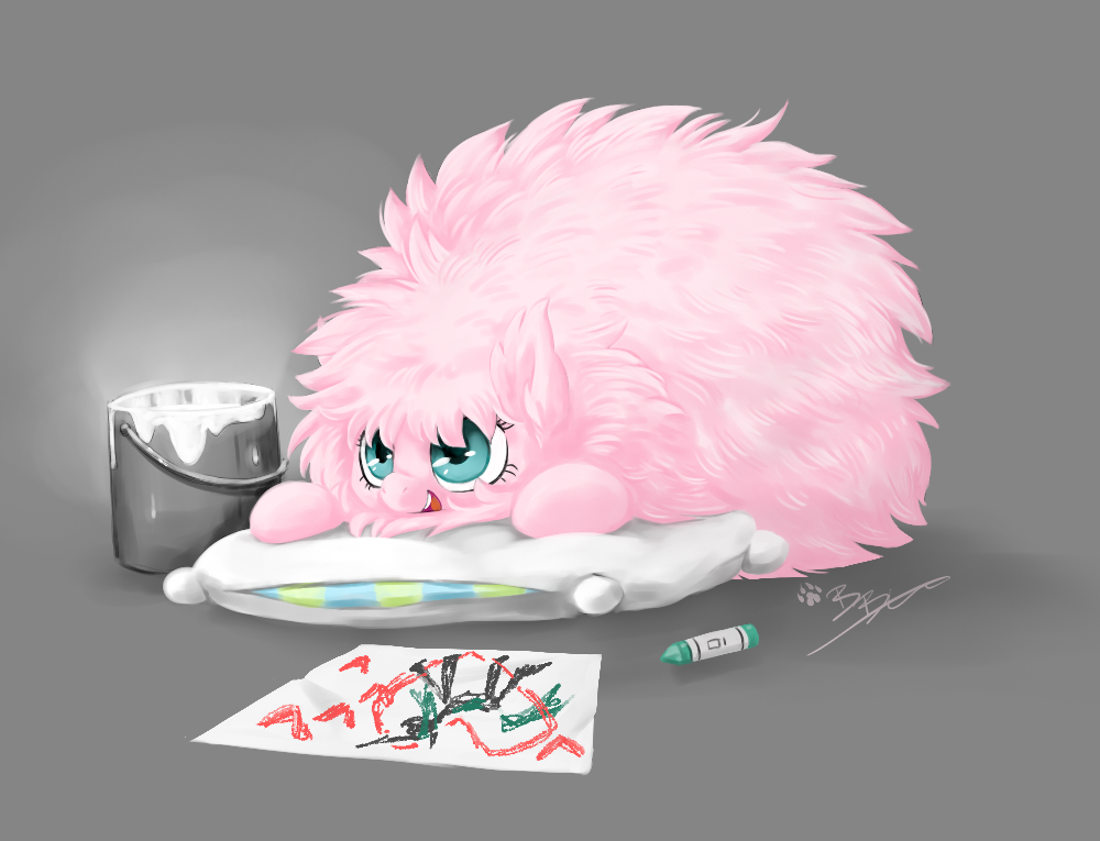 fluffle puff plush