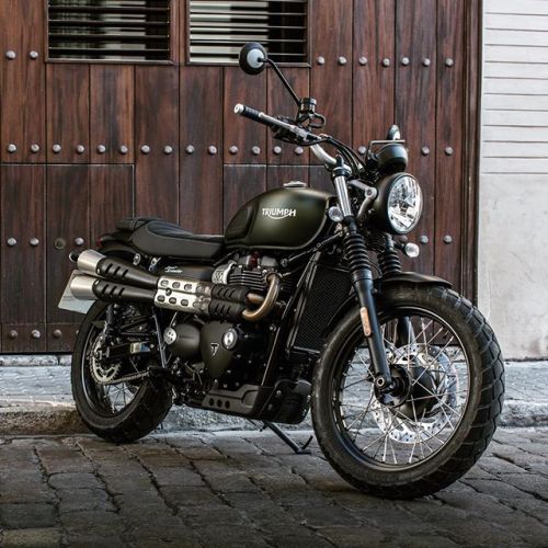 motorcycles-and-more: 2017 Triumph Street Scrambler