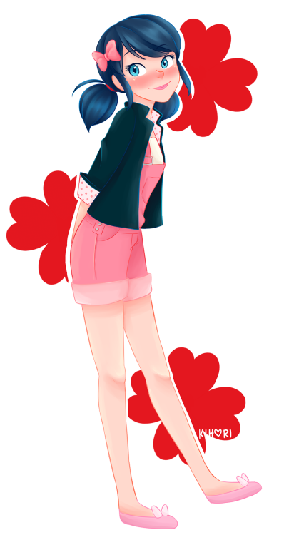 kihori:I really like Marinette’s pink jumper (shorts?) and pink...