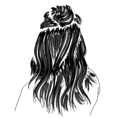 Hair Bun Tumblr