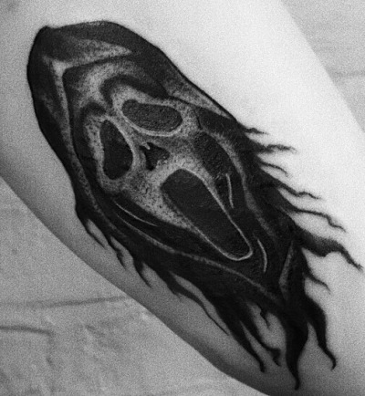 ghostface tattoo | Tumblr