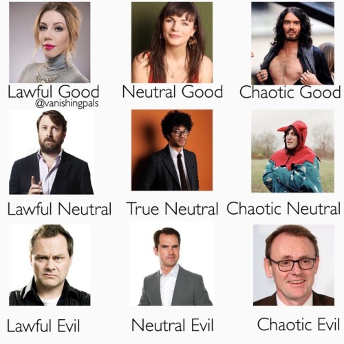 vanishingpals:Character Alignment for British Comedians