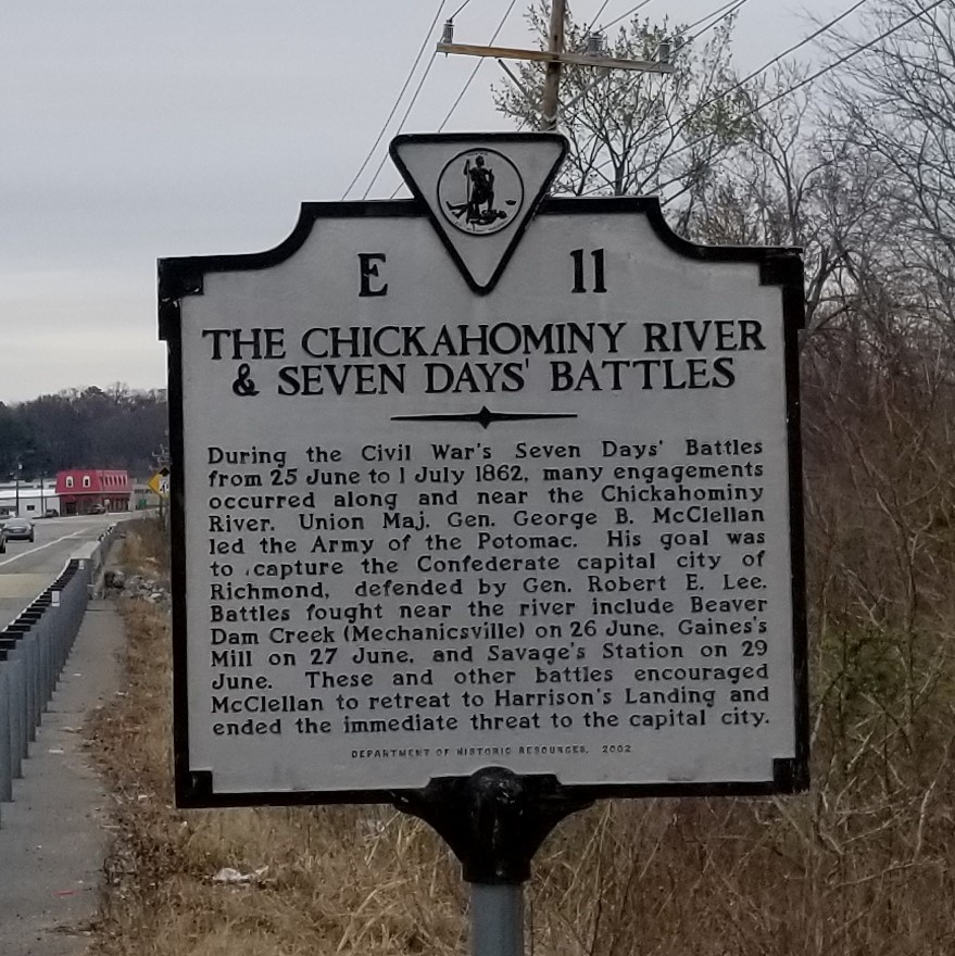 Rocket Werks — E-11 The Chickahominy River & Seven Days’ Battles...