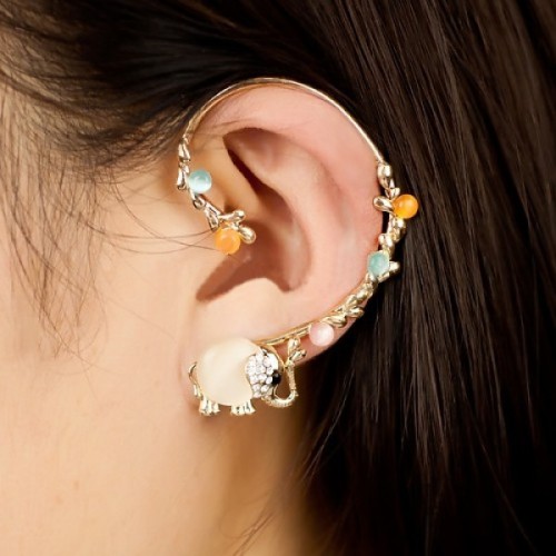 earring earcuff adorable cute cute jewelry evermarker