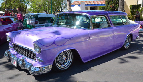 rollinmetalart:1955 Nomad.  2018 West Coast Kustoms Cruisin’...