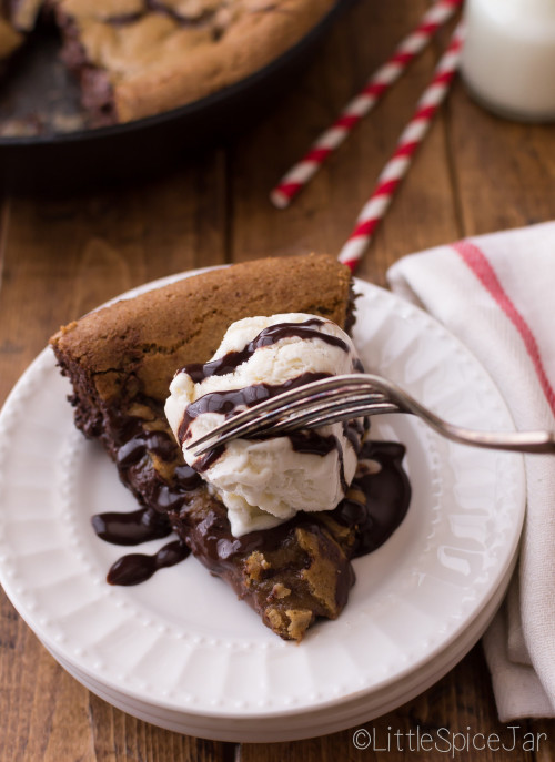 do-not-touch-my-food:Deep Dish Chocolate Chip Cookie Stuffed...