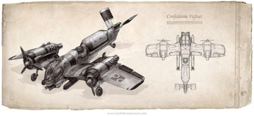 bmashine:Dieselpunk / Kate Thomson - Conceptual Technique