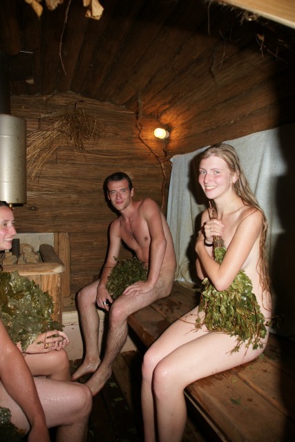 From the sauna to the tub