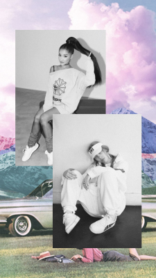 Ariana Grande And Billie Eilish Homescreen Tumblr