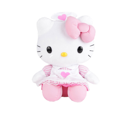 sanrio plush transparent