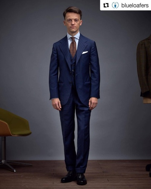 sartoria-francescoguida:The friend @blueloafers, while wearing...