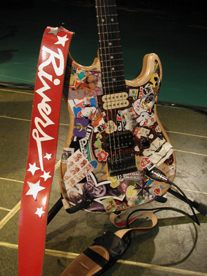 Glorified Guitars - Rivers Cuomo’s Sticker Strat - as requested!