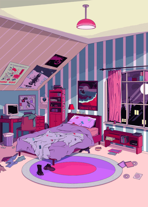 teenage bedroom on Tumblr