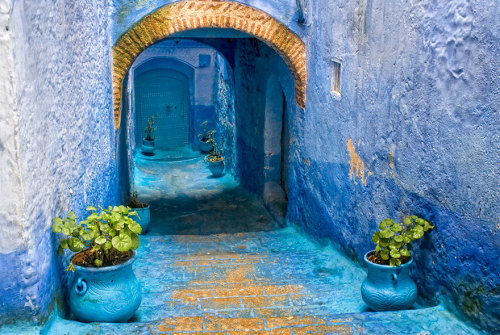 salahmah:Chefchaouen, a small town in northern Morocco, has a...