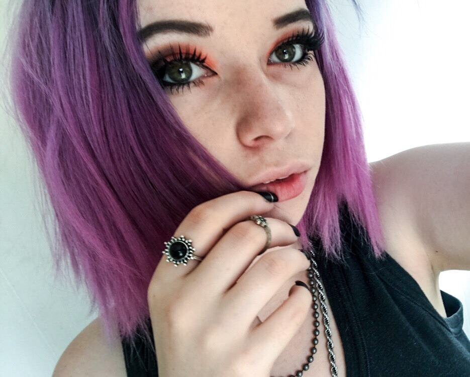 Short Purple Hair Tumblr Posts Tumbral Com