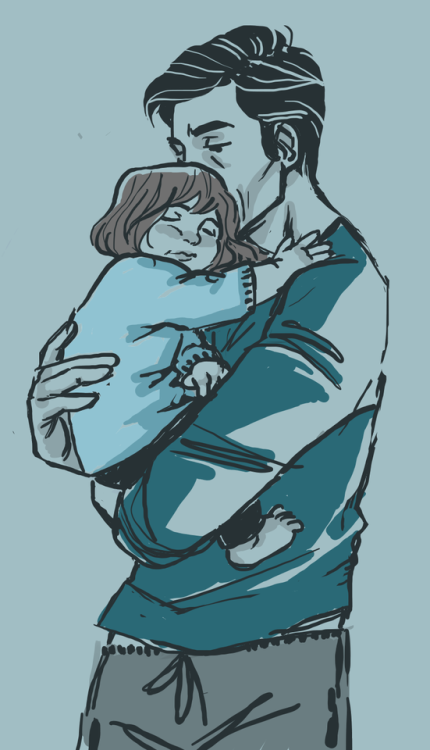 fancynewbeasly:It’s a little early for a father’s day doodle,...