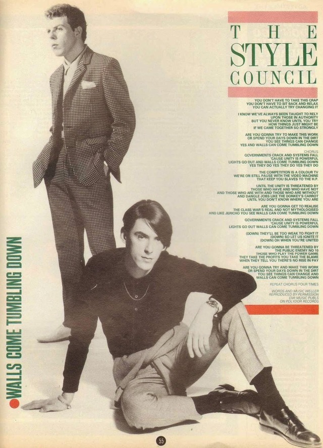 members of the style council