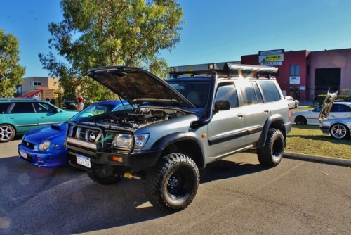 hirocimacruiser:Lifted GU(Y61) Nissan Patrol with an RB25DET...