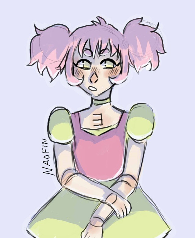 Fangirl screaming — Robot girl i made for comic but idk, out of ideas...