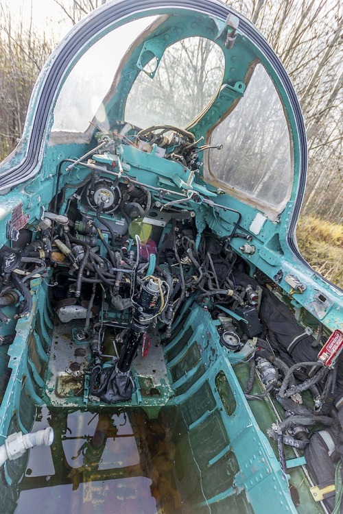 toocatsoriginals:Abandoned Russian MiG-29 Fulcrum - Training...