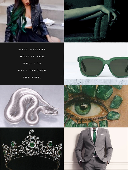 promiscuousfangirl:Hogwarts Houses: Slytherin aesthetic (1/4)