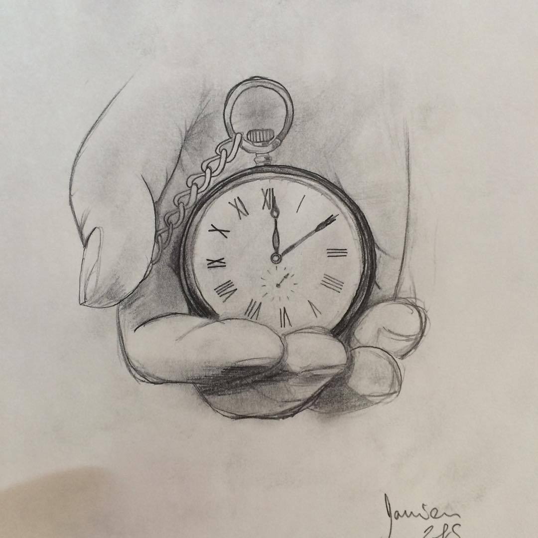 Untitled — #tattoo #drawing #hand #montre #gousset # ...
