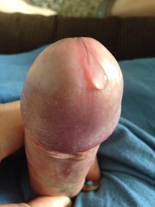 Precum dripping