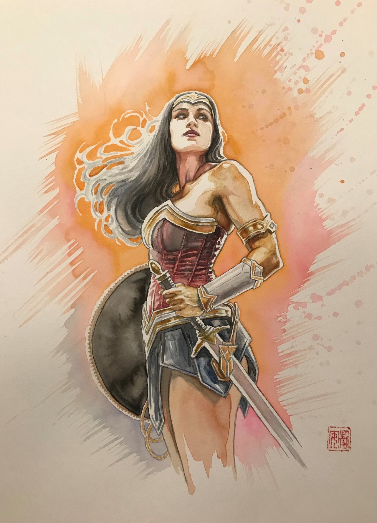 [Artwork] Wonder Woman, by David Mack : r/DCcomics