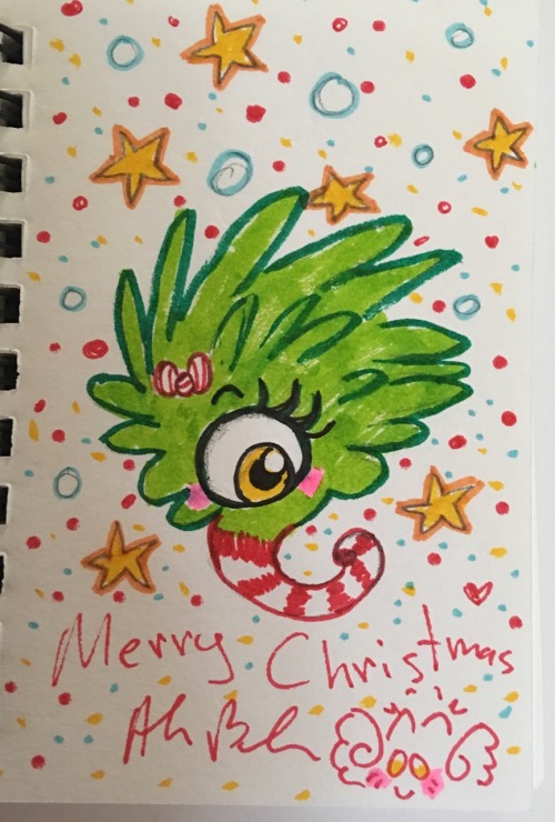 christmas drawing on Tumblr