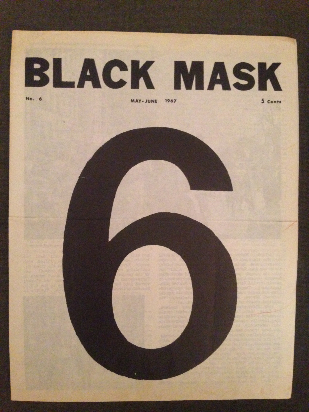 Situationnisteblog  Black Mask Black Mask 1-6, 8-9 New -8255