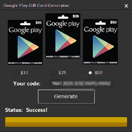 Google Play Gift Card Code Generator No Survey