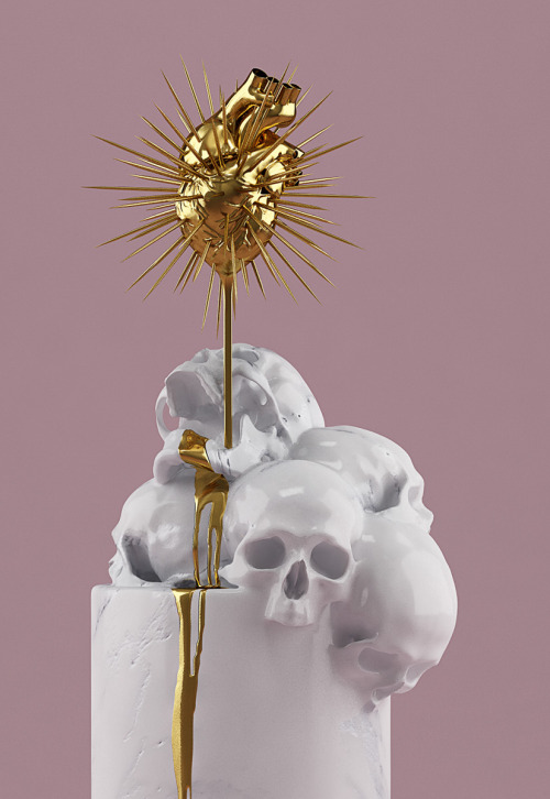 asylum-art:Creative Sculptures by Hedi XandtHedi Xandt...