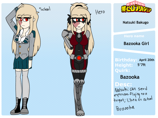 bnha reference sheet | Tumblr