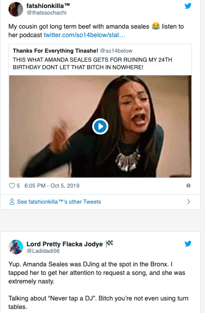 Update Black Twitter Shares A Few Stories About Amanda